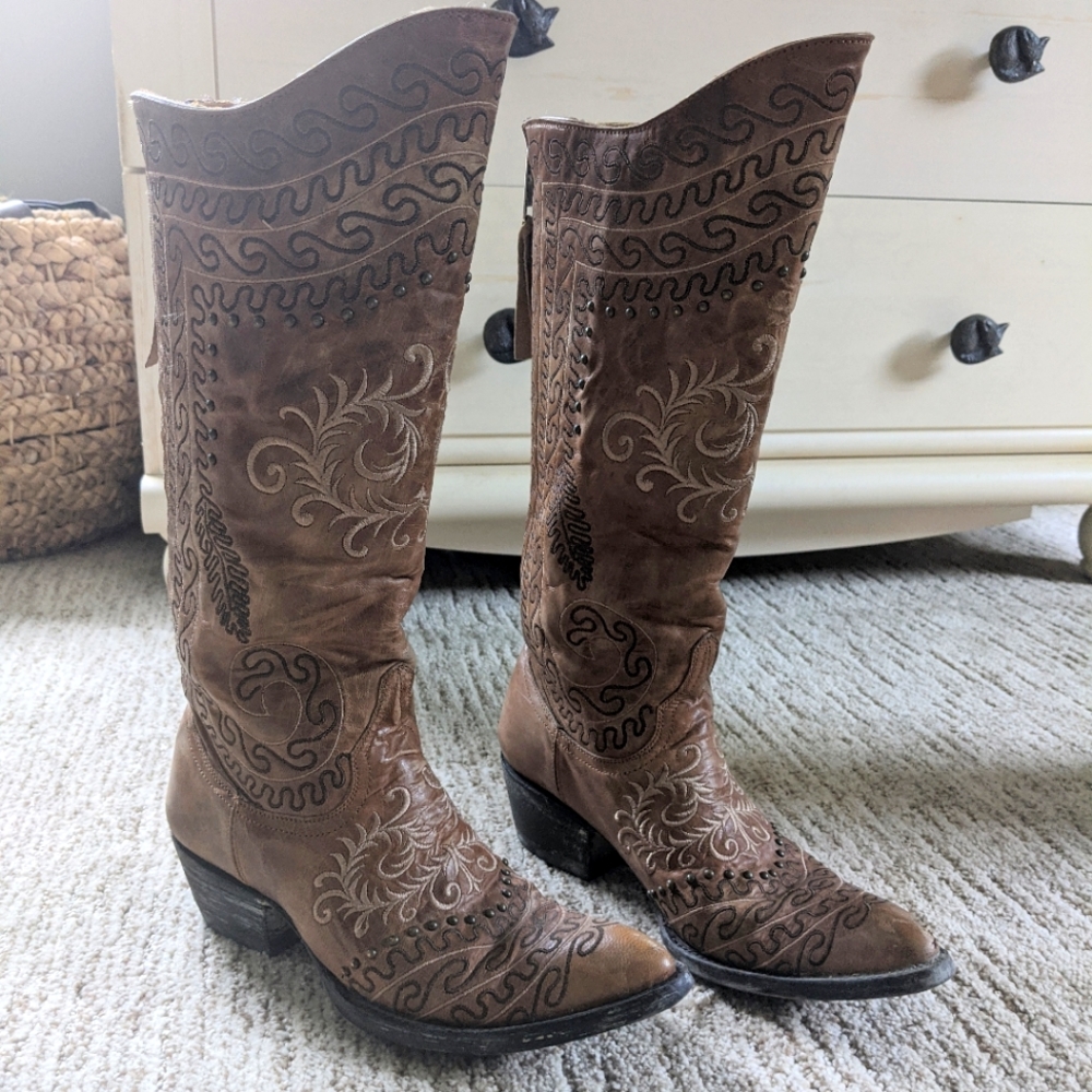 Old Gringo Zarape Razz boot